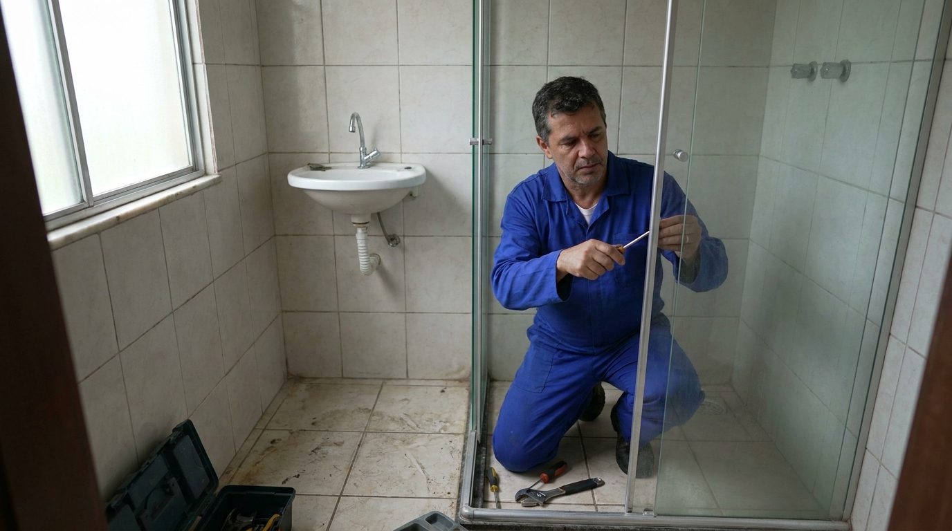 Troca de Roldanas e Trilhos em Belo Horizonte‑MG